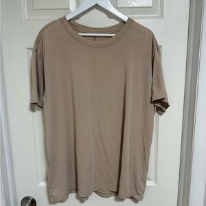 Lululemon Women's Tan T-Shirt
